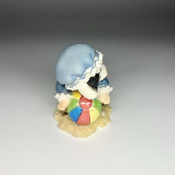 Mary’s Moo Moos Enesco Figurine #257532 Month August Moo and Me by the Sea 1996 - Picture 3 of 12